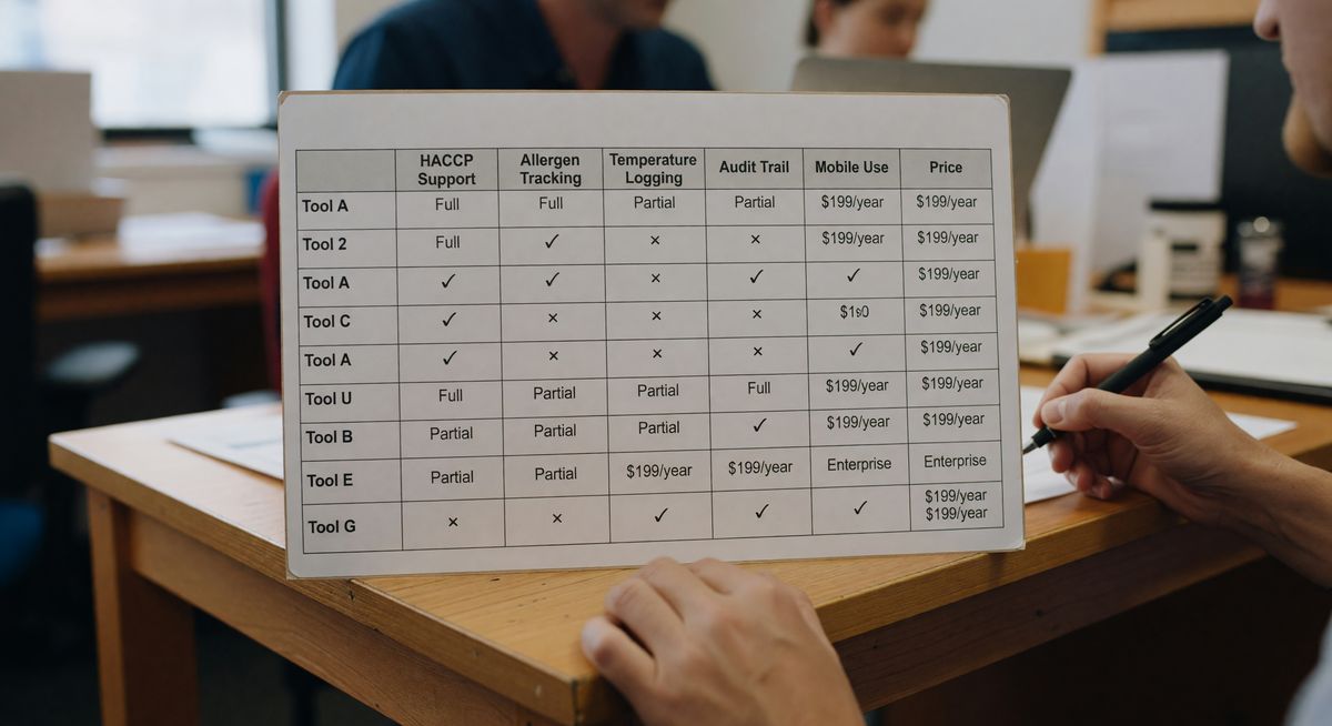 7 Best SOP Tools for Food Manufacturing and HACCP Compliance